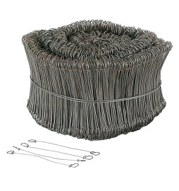 LEGACCI FILO FERRO LUCIDO mm 140 - cf. 1000 pz