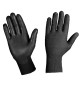 GUANTI NYLON/POLIURETANO Tg. M - colore nero