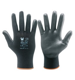 GUANTI '13 ECO-PU' Tg. 10 nero