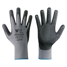 GUANTI NYLON / NITRILE 'NITRAN PLUS' Tg. 9