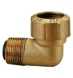 RACCORDO A "L" MASCHIO ø 20 x 1/2