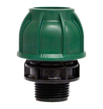 RACCORDO MASCHIO Ø 16 x 1/2 - PN 12,5