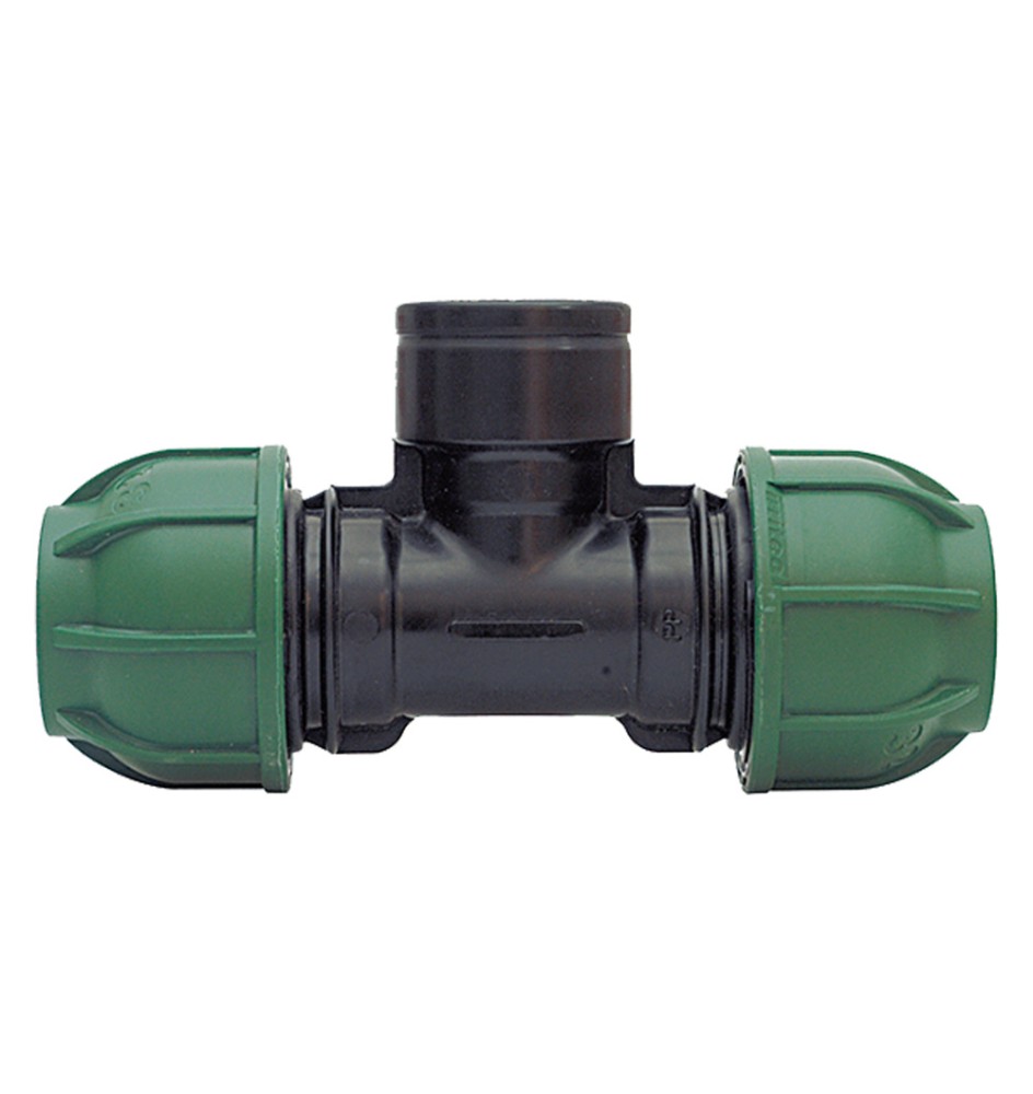 TI A 90° DERIVAZIONE FEMMINA Ø 20 x 1/2 x 20 - PN 12,5