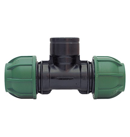 TI A 90° DERIVAZIONE FEMMINA Ø 25 x 3/4 x 25 - PN 10