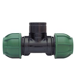 TI A 90° DERIVAZIONE FEMMINA Ø 32 x 1 x 32 - PN 10