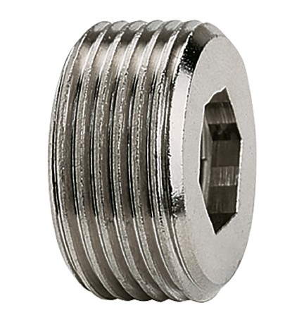 RIDUZIONE PER RUBINETTI ESAGONO INTERNO 1/2M. x 3/4 F.