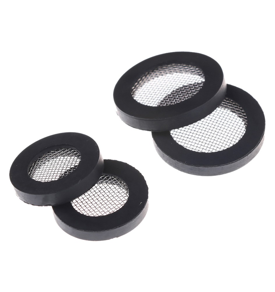 GUARNIZIONE PIANA CON FILTRO A RETE 1/2 - mm 19 x 12 x 3