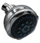 SOFFIONE ANTICALCARE LINEA 'LIGHT GREY' 5 getti