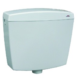 CASSETTA DI SCARICO WC ESTERNA 'SUPER KARIBA ECO' Lt.9 - cm 44 x 33