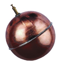 SFERA TONDA IN RAME ø 120