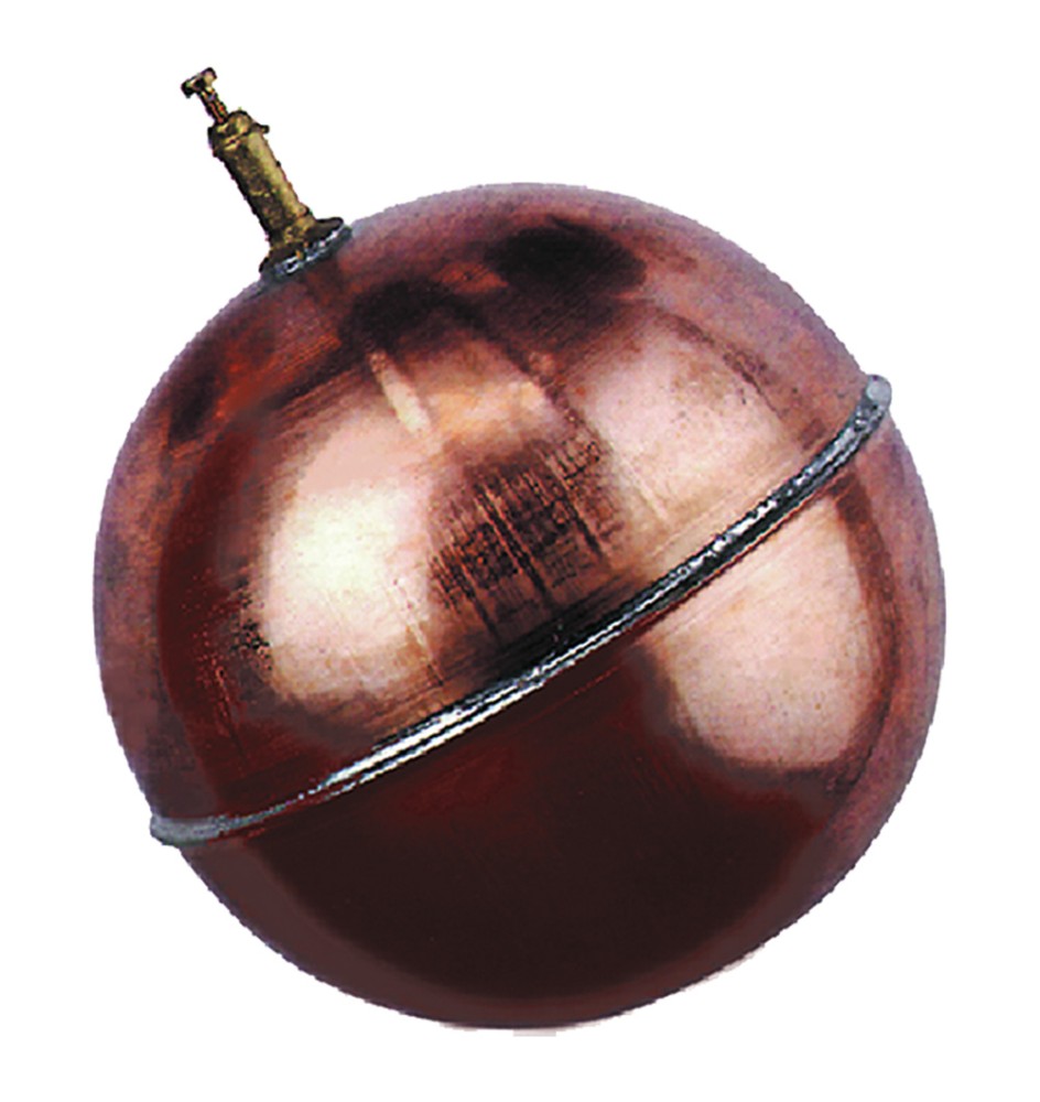 SFERA TONDA IN RAME ø 120