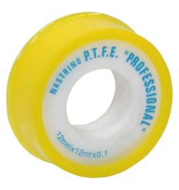 NASTRO TEFLON PER GAS 1/2x12 mt. x0,1 mm - cf. 10 rt.
