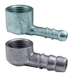 PORTAGOMMA A 90° 1/2 F x 14 per Metano