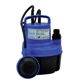 ELETTROPOMPA SOMMERGIBILE IN PVC 350 watt - 5000 litri/h - hp 0,47