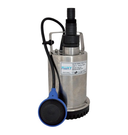 ELETTROPOMPA SOMMERGIBILE INOX 750 watt - 10500 litri/h - hp 1,0