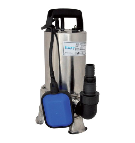 ELETTROPOMPA SOMMERGIBILE INOX 750 watt - 12500 litri/h - hp 1,0