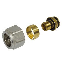 RACCORDO A COMPRESSIONE 1/2 - 16 x 2