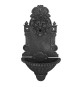 FONTANA A PARETE MODELLO 'LEONE' antracite - Ø foro 20 mm.