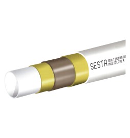 TUBO MULTISTRATO NUDO PEXB/AL/PEXB Ø 16 x 2 - rotolo 100 metri