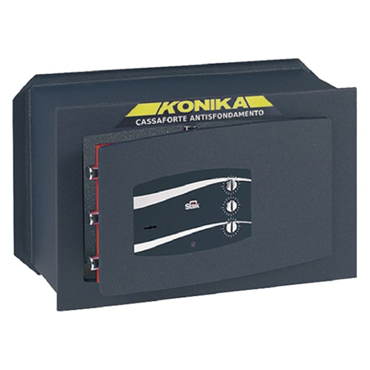 CASSAFORTE CON CHIAVE E COMBINAZIONE 1244 TK - ALP 28 x 42 x 19,5