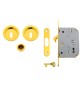 KIT PER PORTE SCORREVOLI finitura oro lucido
