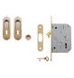KIT PER PORTE SCORREVOLI finitura cromo satinato