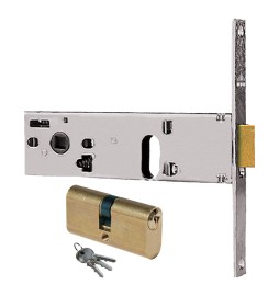 SERRATURA DA INFILARE ART. 704 4 mand. 174 x 44 x 3 - E 80 - fr.20