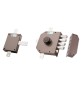 SERRATURA QUINTUPLICE ART. 651 651 Dx E 63 - mm 132 x 146