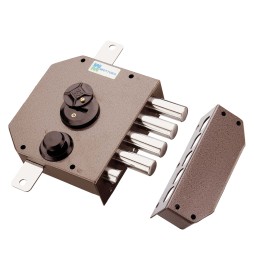 SERRATURA TRIPLICE ART. 530 Dx E 63 - mm 132 x 146