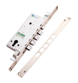 SERRATURA DA INFILARE TRIPLICE PER PORTE BLINDATE ART. 85.140 Sx E 49 -...