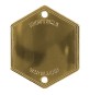 MOSTRINA COPRIFORO ART.95146 finitura bronzata