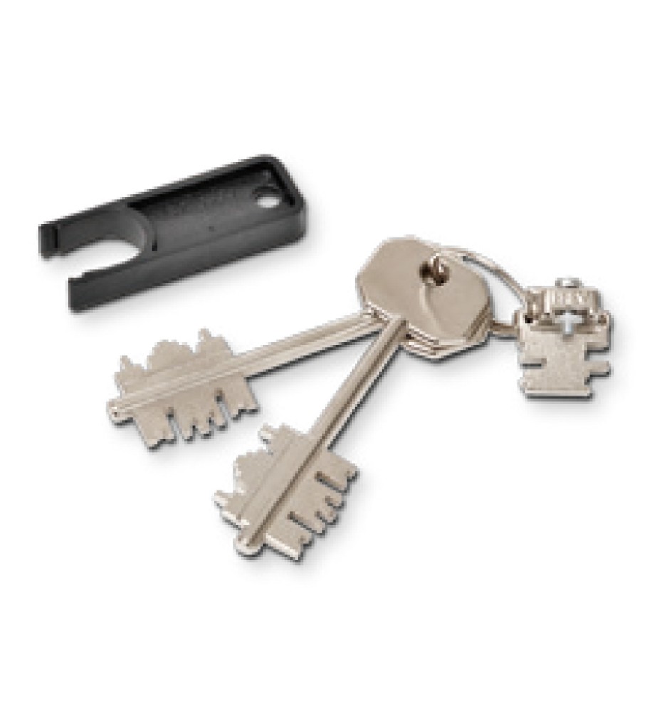 BLOCCHETTO CON TRE CHIAVI chiavi diritte mm. 116