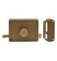 SERRATURA PORTONCINO DA APPLICARE '330/B' E50 DX - scat. mm 100x85