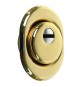 DEFENDER ANTITRAPANO REGOLABILE PER SERRATURE h.14/25 mm - Ø mm. 50 ottone