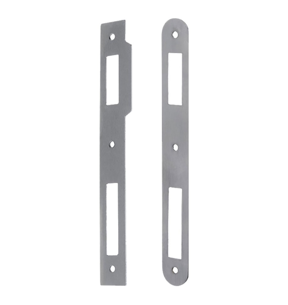 CONTROPIASTRA PER SERRATURA 'PATENT' B.Q. bronzato - interasse 70 mm