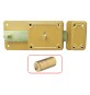 SERRATURA FERROGLIETTO 'P-CF' P60 - 6 mand.E40 Dx solo catenaccio