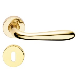 MANIGLIA 'GOCCIA' oro lucido verniciato