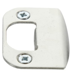 CONTROBORDO 'P875' PER SERRATURA PREMI/APRI 'NOVA' ottone nichelato