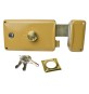 SERRATURA PORTONCINO ORIZZONTALE 'P33 CF' 3 mandate - E60 Dx