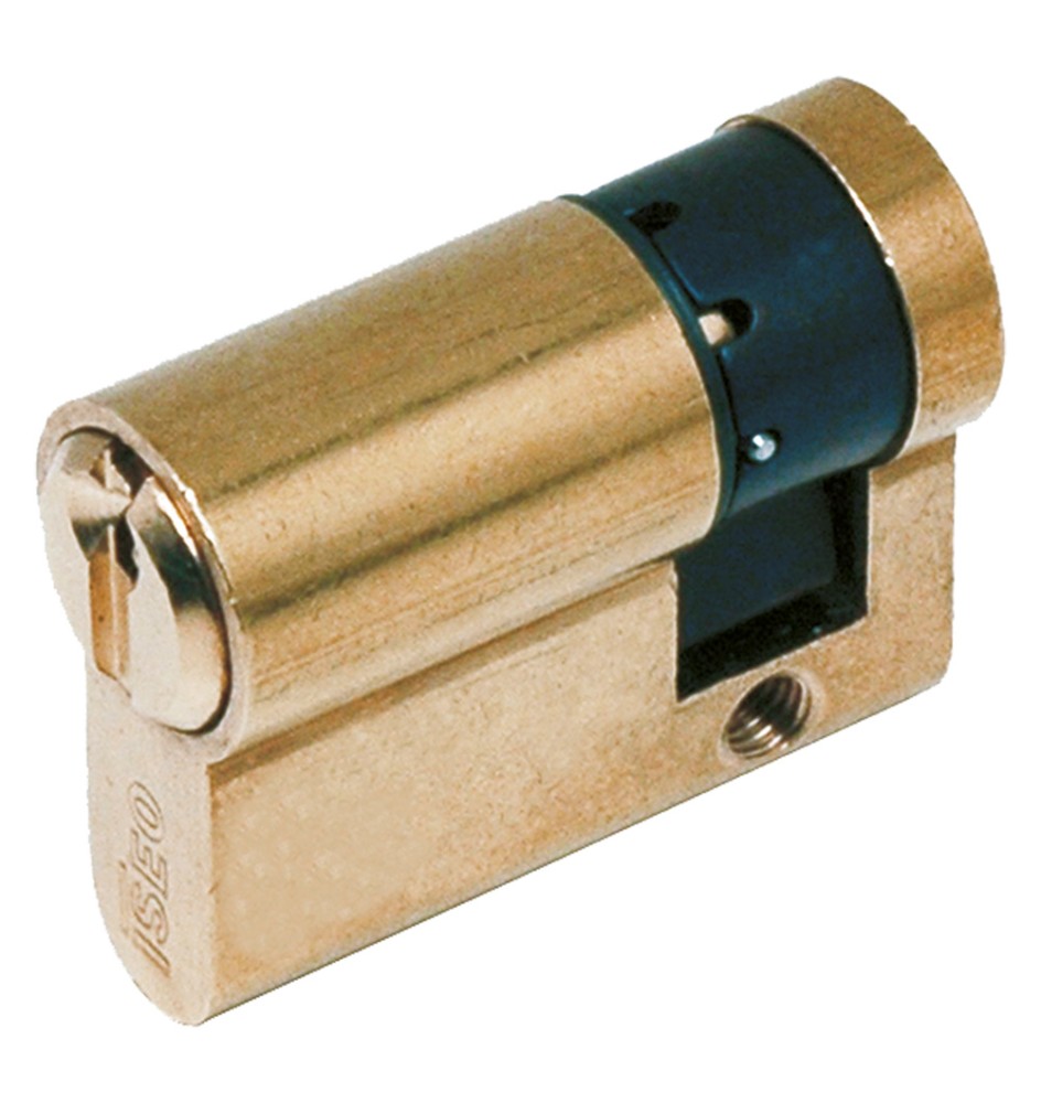 CILINDRO SAGOMATO MONOPROFILO 'F5' mm 25+10+5  40 ottonato (30+10)