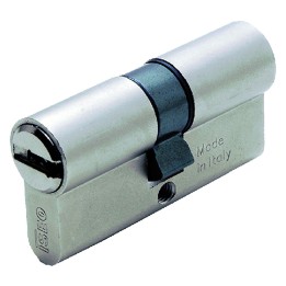 CILINDRO SAGOMATO 'R6' mm 30+10+30  70 nichelato (35+35)
