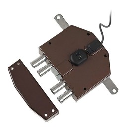 SERRATURA ELETTRICA DA APPLICARE TRIPLICE ART. 682 Sx - cilindro 60 mm