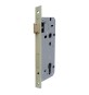 SERRATURA DA INFILARE PER PORTA LEGNO ART. Y52X E40 b.quadro -controp.ottone lucido