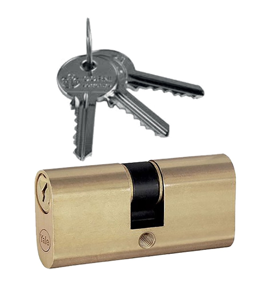 CILINDRO OVALE DA INFILARE mm 22+10+22  54 (27+27)