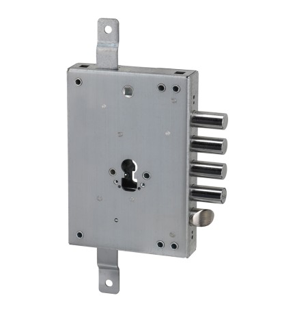 SERRATURA A LEVE PER PORTE BLINDATE ART. Y135DB E 73 - 4 catenacci / interas.28 mm