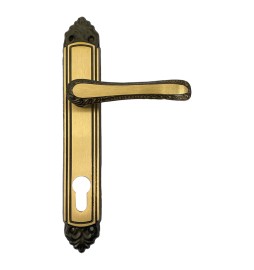 MANIGLIA 'GIGLIO' CON PLACCA YALE foro yale - Q8