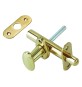 POMOLO OVALE CON CATENACCIO FRONTALE mm 80 - finitura cromo satinato