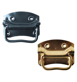 MANIGLIA AMERICANA PER BAULI mm 90 nera