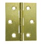 CERNIERA FRESATA PIANA HxL mm 50x40 - bronzata