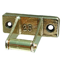 CAVALLOTTO IN OTTONE PER ASTE DI CREMONESI mm 20 ottone bronzato